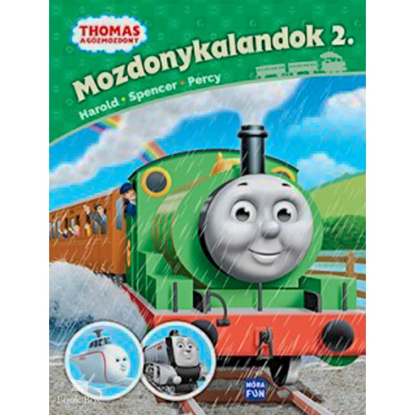 Thomas, a gőzmozdony - Mozdonykalandok 2.- Harold, Spencer, Percy