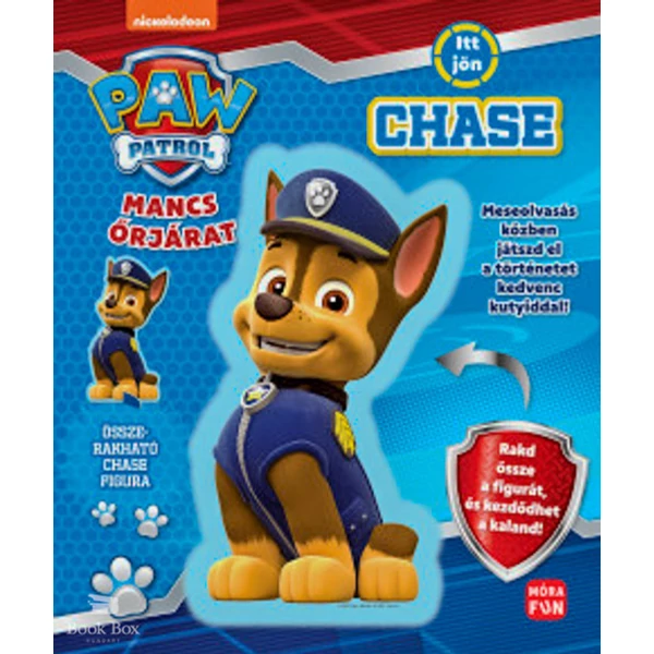 Mancs Őrjárat - Itt jön Chase!- Összerakható Chase figurával!
