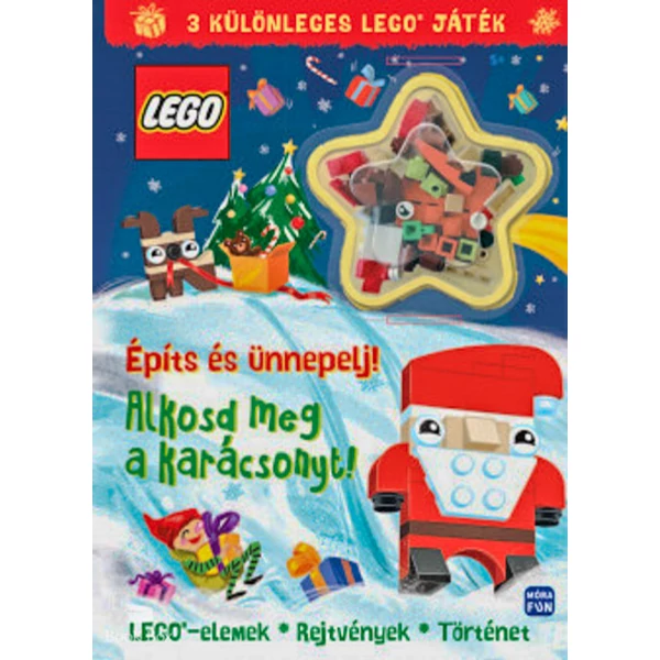 Lego - Építs és ünnepelj! - Alkosd meg a karácsonyt!- 3 különleges Lego játék