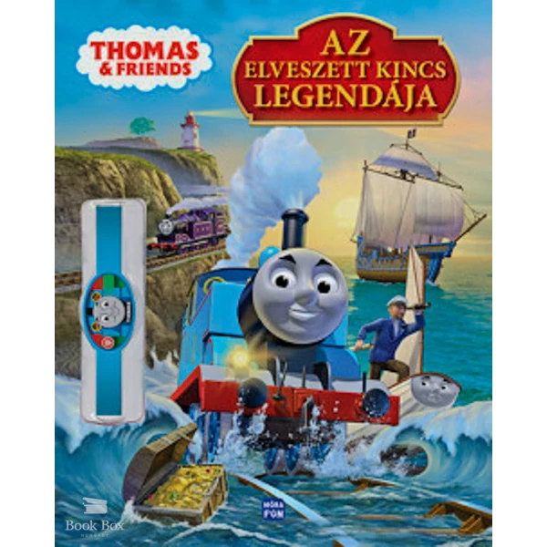 Thomas a gőzmozdony - Az elveszett kincs legendája- mesekönyv karkötővel