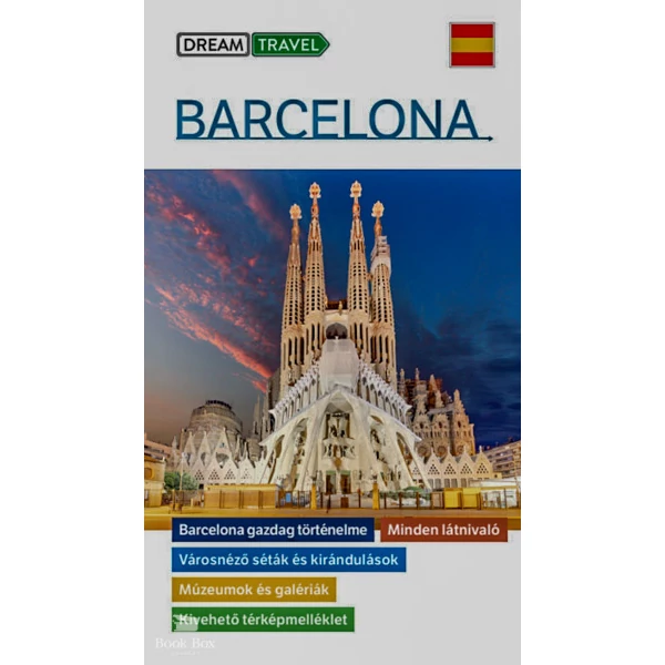 Barcelona útikönyv - kivehető térképmelléklettel
