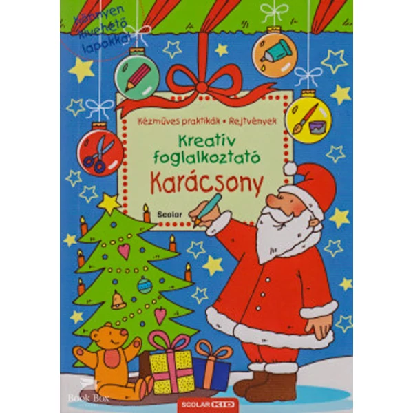 Kreatív foglalkoztató - Karácsony- Kézműves praktikák, rejtvények