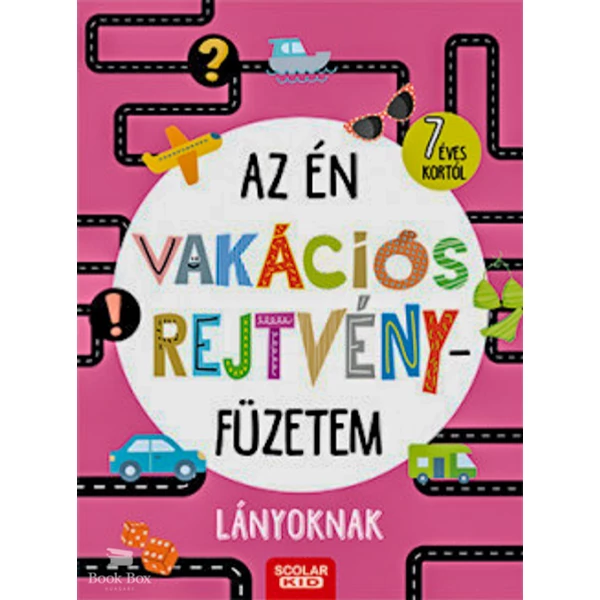 Az én vakációs rejtvényfüzetem - Lányoknak