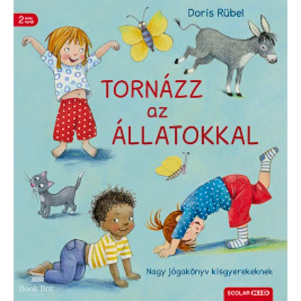Tornázz az állatokkal- Nagy jógakönyv kisgyerekeknek