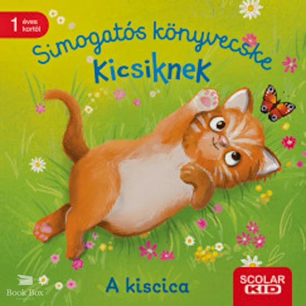 Simogatós könyvecske kicsiknek - A kiscica