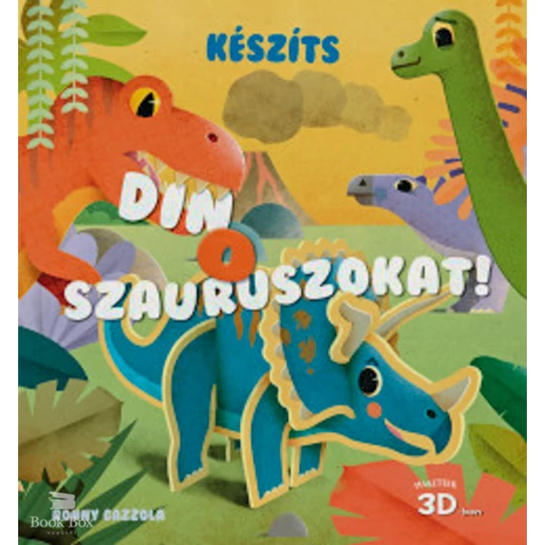 Készíts dinoszauruszokat!- Makettek 3D-ben