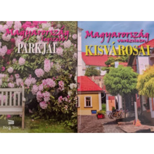 Ajándék albumok  csomag- Magyarország legszebb parkjai - Magyarország varázslatos kisvárosai