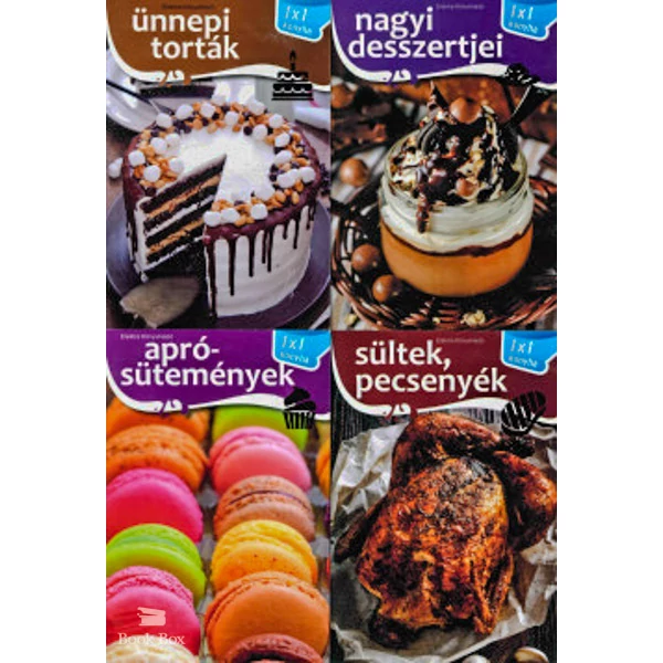 Ínyenccsomag- Aprósütemények+Sültek és pecsenyék+Ünnepi torták+ Nagyi desszertjei