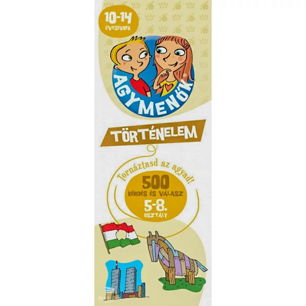 Agymenők Történelem kártyacsomag- 500 kérdés és válasz