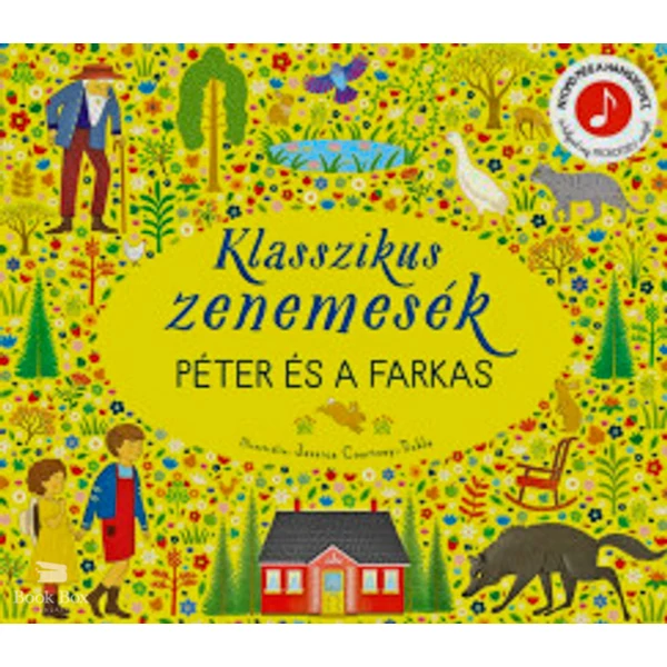 Klasszikus zenemesék: Péter és a farkas- Nyomd meg a hangjegyet, és hallgasd meg Prokofjev zenéjét!