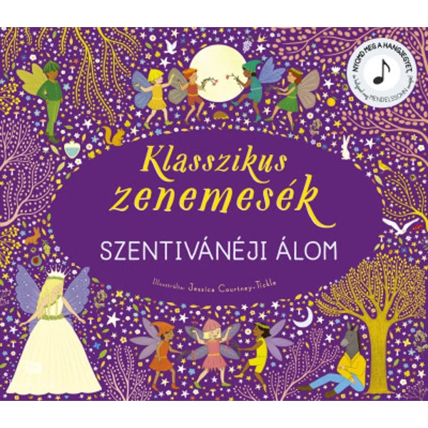 Klasszikus zenemesék: Szentivánéji álom- Nyomd meg a hangjegyet, és hallgasd meg Mendelssohn zenéjét!