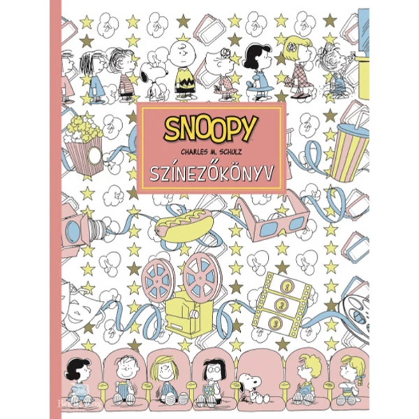 Snoopy színezőkönyv