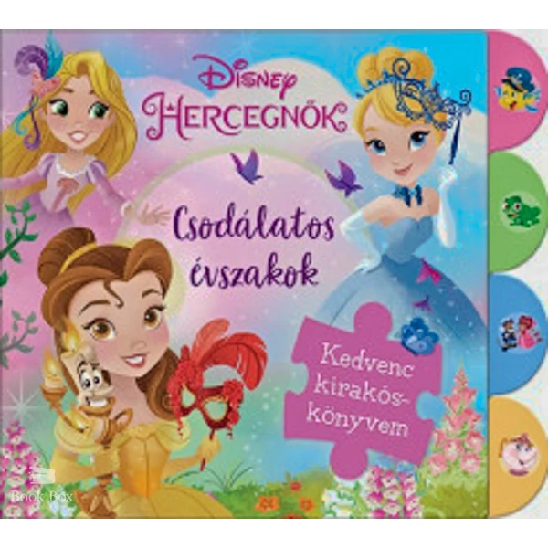Disney Hercegnők - Csodálatos évszakok- Kedvenc kirakóskönyvem