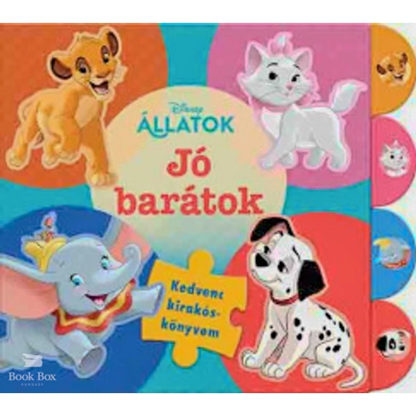 Disney Állatok - Jó barátok- Kedvenc kirakóskönyvem