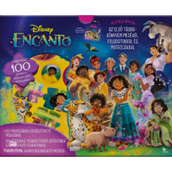 Disney - Encanto - Táskakönyv- Az első táskakönyvem mesével, feladatokkal és matricákkal