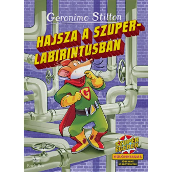 Hajsza a szuperlabirintusban- Különkiadás - több mint 50 rejtvénnyel!