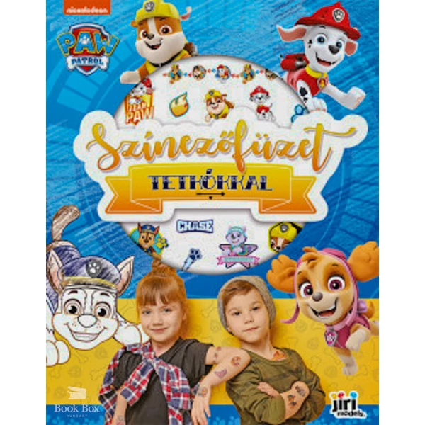 Színezőfüzet tetkókkal - Mancs őrjárat