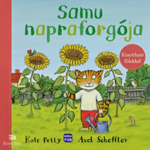 Samu napraforgója- Kinyitható fülekkel