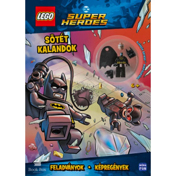 LEGO DC Super Heroes - Sötét kalandok- Foglalkoztatókönyv Batman minifigurával