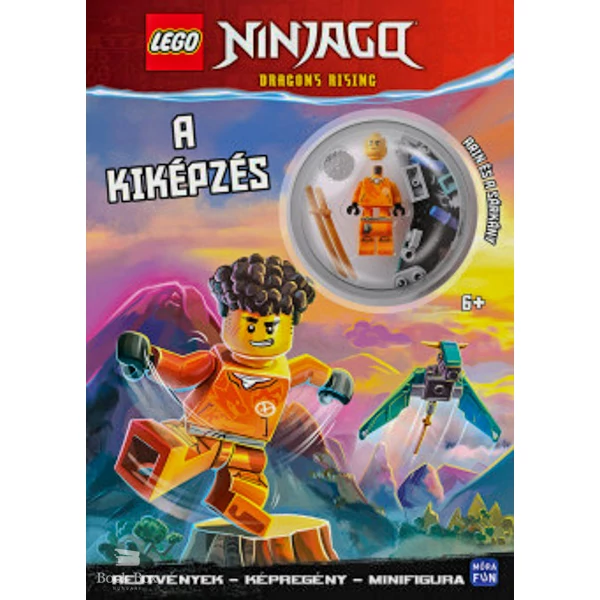 Lego Ninjago - A kiképzés- Arin és a sárkány minifigurával