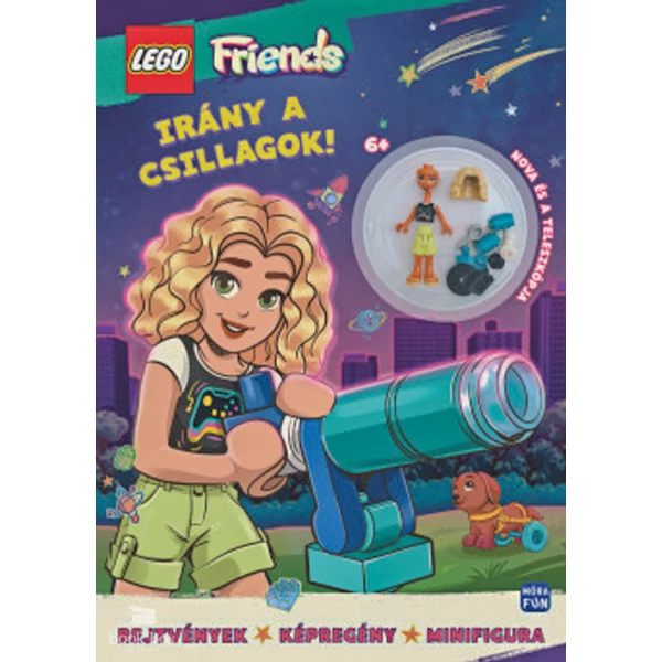 Lego Friends - Irány a csillagok!- Nova és a teleszkópja minifigurával