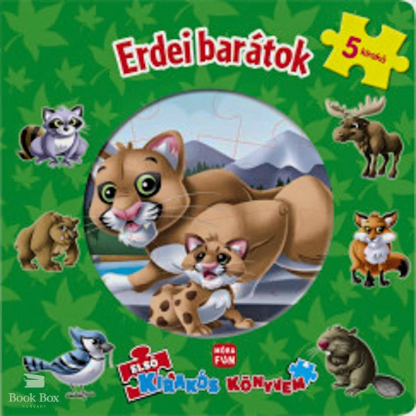 Első kirakós könyvem - Erdei barátok
