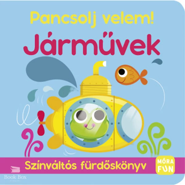 Pancsolj velem! - Járművek - Színváltós fürdőskönyv