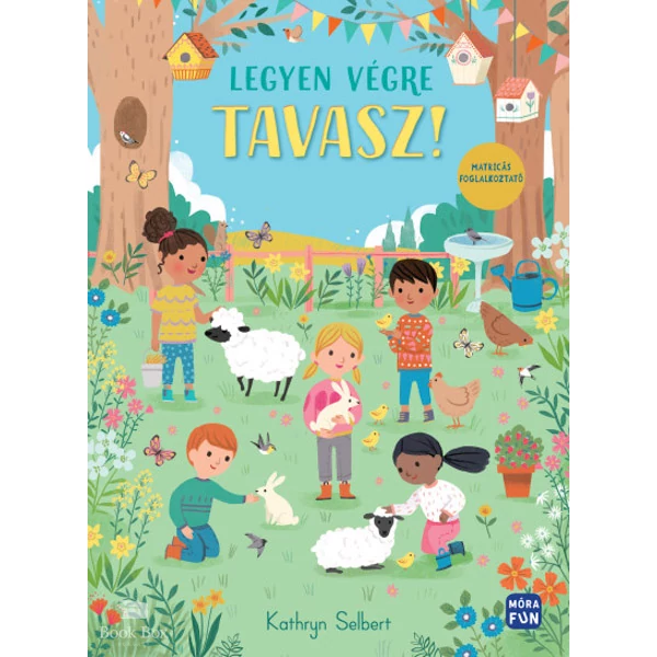 Legyen végre tavasz - matricás foglalkoztató