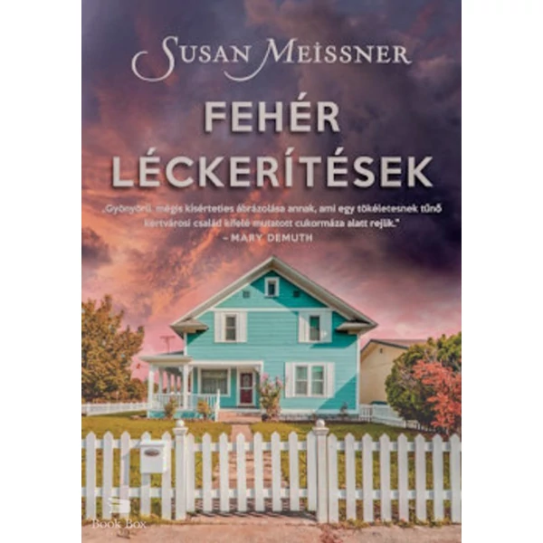 Fehér léckerítések