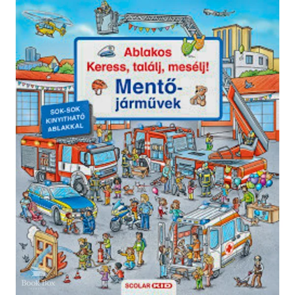 Ablakos Keress, találj, mesélj! - Mentőjárművek