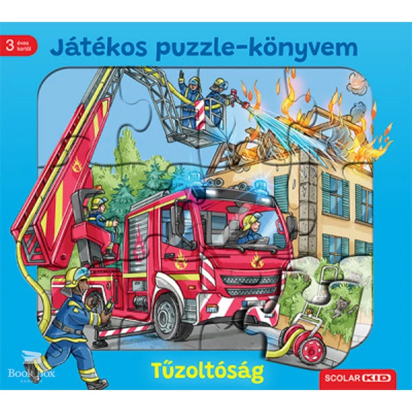 Játékos puzzle-könyvem: Tűzoltóság