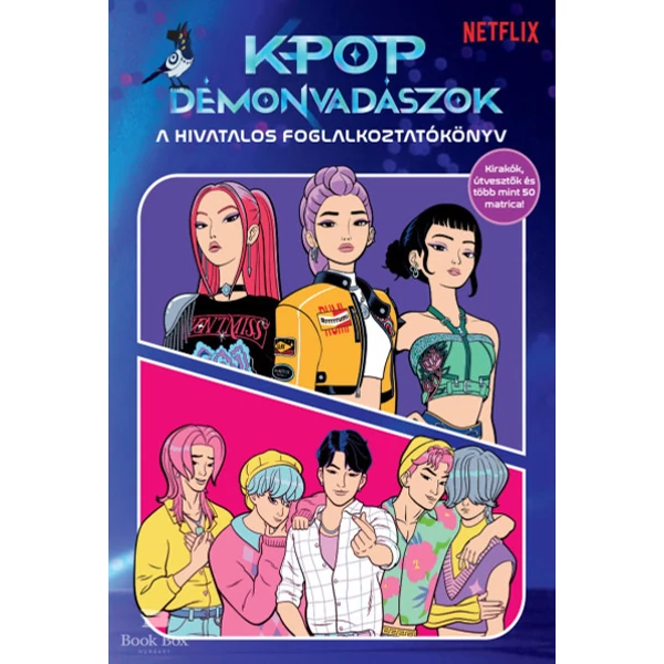 K-pop démonvadászok - A hivatalos foglalkoztatókönyv - Kirakók, útvesztők és több mint 50 matrica!