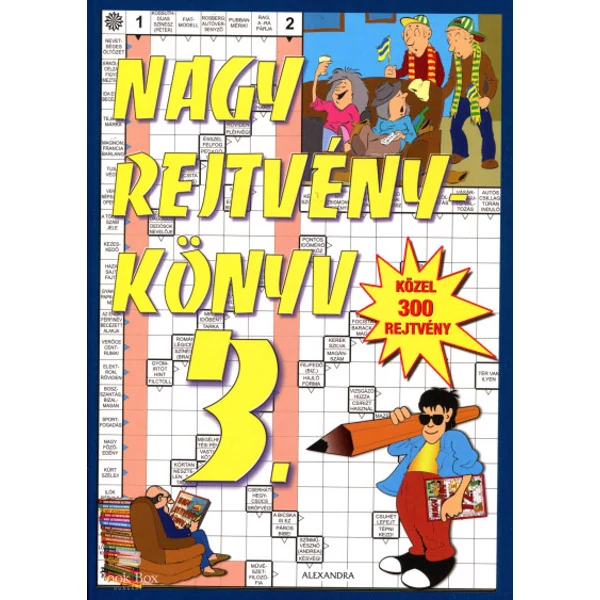 Nagy rejtvénykönyv 3.- Receptek, érdekességek, novellák, mesék, viccek