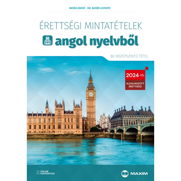 Érettségi mintatételek angol nyelvből - 80 középszintű tétel