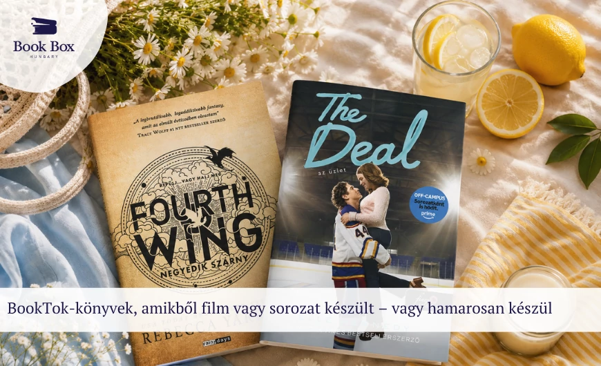 BookTok-könyvek, amikből film vagy sorozat készült – vagy hamarosan készül